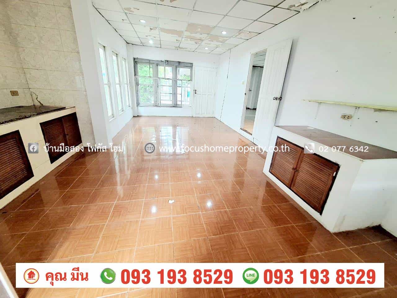 ขาย บ้านเดี่ยว 1 ชั้น หลังมุม หมู่บ้าน ธารทอง 2 วัดลาดปลาดุก